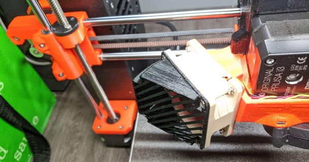 60mm fan grill angled shroud forg0t download free stl model printablescom 3d models printers - upgrades 3d print model - Mito3D