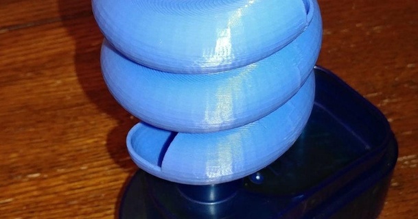 marble genius closed spiral curmudgeon download free stl model printablescom 3d models toys & games 3d print model - Mito3D