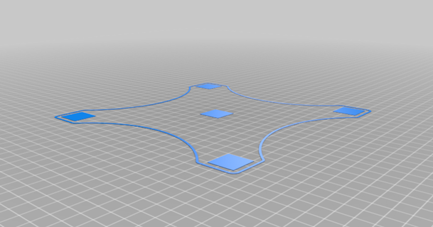 bed leveling pattern curmudgeon download free stl model printablescom 3d models printers test 3d print model - Mito3D