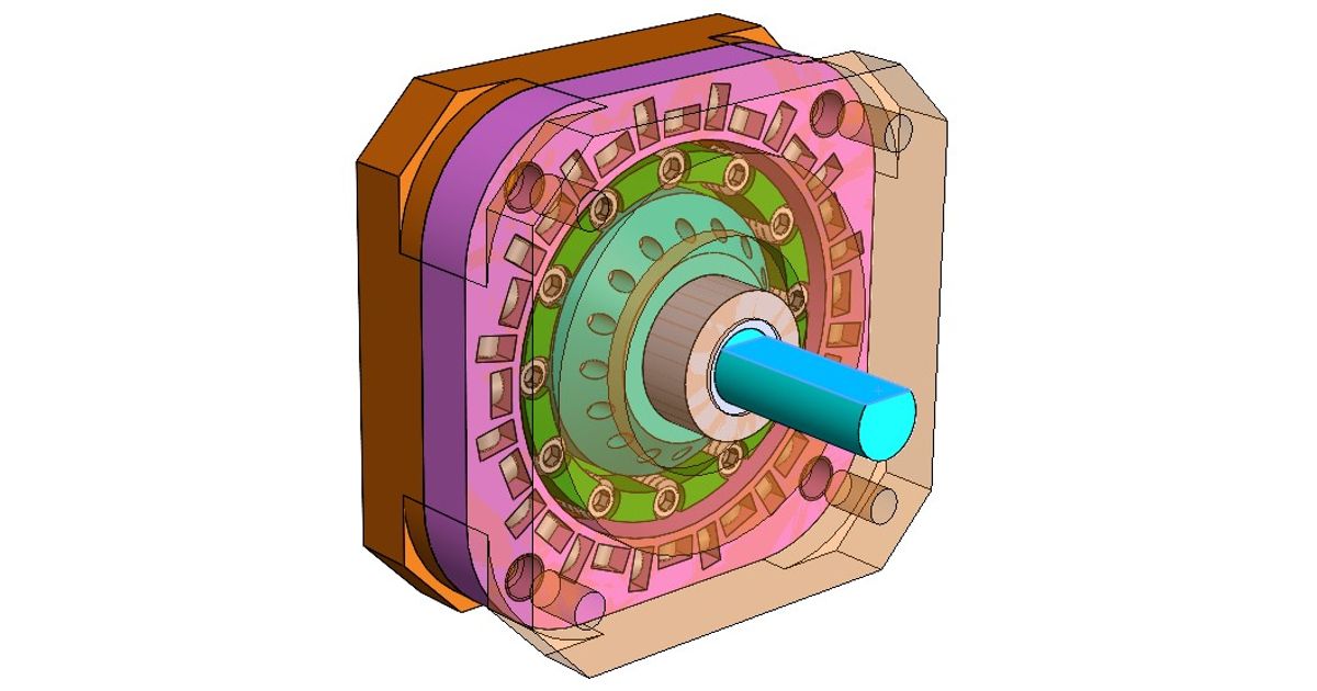 mini 3d impresso magnético engrenagem povsky baixar livre stl modelo printablescom modelos passatempo fabricantes mecânico partes Engenharia fdm ímãs 3D print model - Mito3D