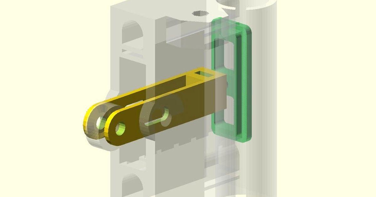 prusa i3 add-on tensioner thinkyhead download free stl model printablescom 3d models printers - upgrades belttensioner mod modification prusa3 prusai3 3D print model - Mito3D