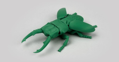 plegable ciervo escarabajo gcode fab365 mk2 mk25 mk3 descargar gratis stl modelo imprimiblescom 3d modelos Arte diseño esculturas articulado impresión 3d print model - Mito3D