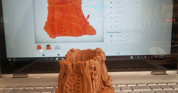 tronco sorridente gufo notte luce dracx Scarica gratuito stl modello printablescom 3d Modelli arte design sculture 3d print model - Mito3D