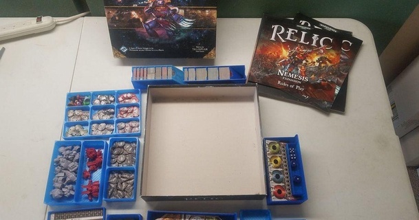 relic + nemesis game box organizer dracx download free stl model printablescom 3d models toys & games board boardgame 3d print model - Mito3D