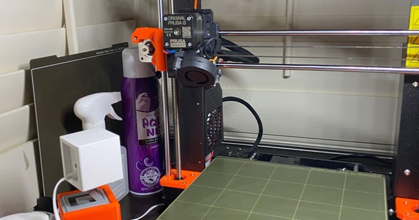 wyze cam prusa mount - mirrored left size todd download free stl model printablescom 3d models printers accessories wyzecam wyzemount 3d print model - Mito3D