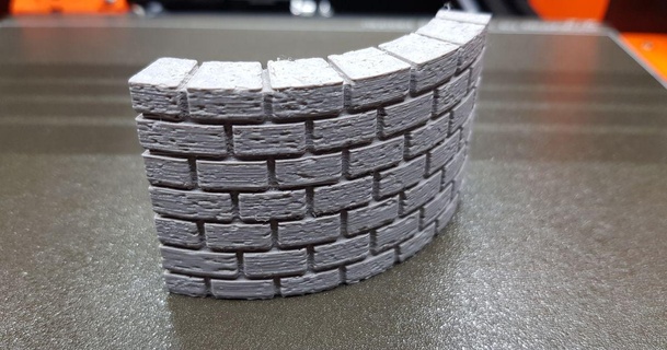 mur cut stone incurvé 2x2 diagonale bigfinn Télécharger libre stl modèle imprimablescom 3d modèles jouets Jeux openforge2 3d print model - Mito3D