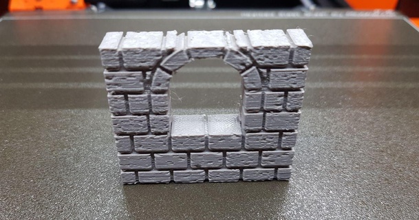 window cut-stone arched 2 inch bigfinn download free stl model printablescom 3d models toys & games openforge2 3d print model - Mito3D