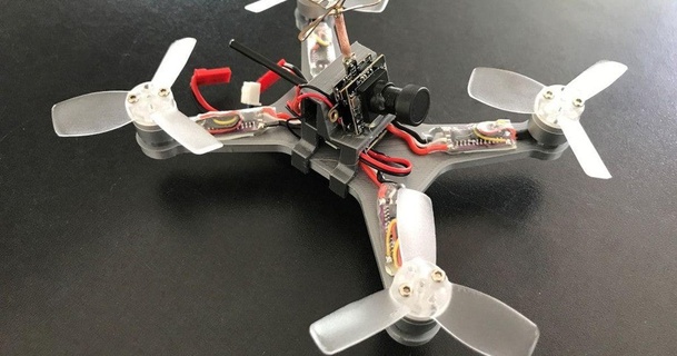 emax micro power 1104 - fpv quadcopter jrd download free stl model printablescom 3d models hobby & makers rc robotics drone microdrone 3d print model - Mito3D