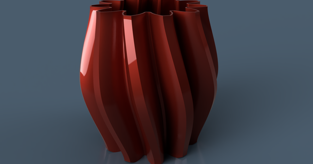 engrenagem vaso 4d jaycee09 baixar livre stl modelo printablescom 3d modelos arte Projeto designs helicoidal porta canetas espiral vasemodo 3d print model - Mito3D