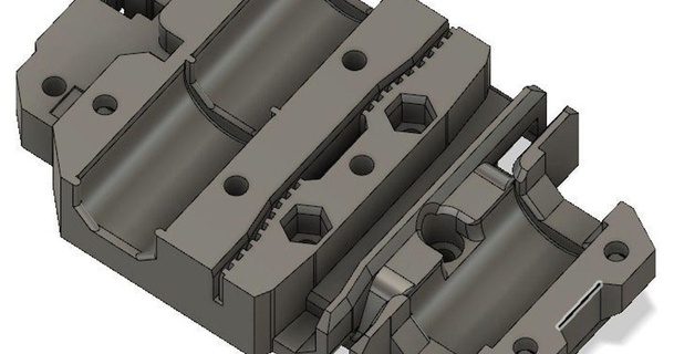 ours extrudeuse chariot filet a8 am8 464mm tiges Aaron Télécharger libre stl modèle imprimablescom 3d modèles imprimantes mises niveau 3d print model - Mito3D