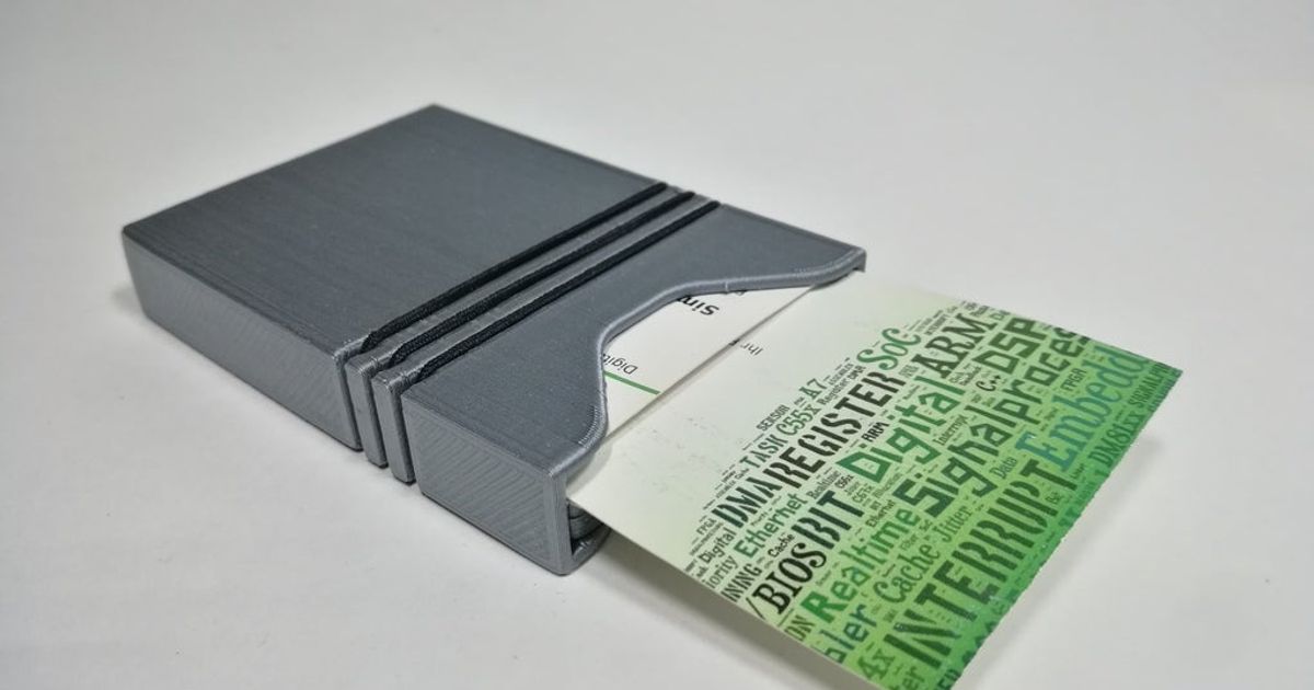 Entreprise crédit carte titulaire soutien thegreenmamba Télécharger libre stl modèle imprimablescom 3d modèles loisir fabricants idées visite businesscarddispenser porte cartes 3D print model - Mito3D