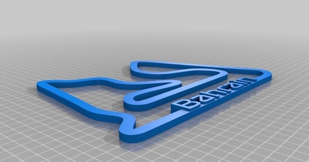 f1 bahrain track h85 download free stl model printablescom 3d models art & design designs 3d print model - Mito3D