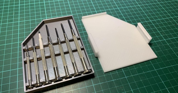 small screwdriver case wiseone download free stl model printablescom 3d models hobby & makers tools screwdrivercase 3d print model - Mito3D