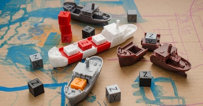 cas - modular xyz-cube cargo ship vandragon download free stl model printablescom 3d models toys & games vehicles bath baththub boat boats 3d print model - Mito3D