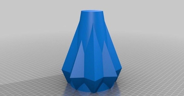 Quadrat Vase maschisch download frei stl Modell Printablescom 3d Modelle Drucker Zubehör Blumenvase quadratische 3d print model - Mito3D