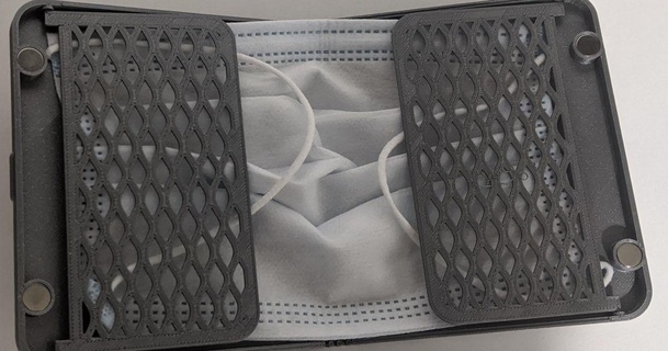 katlanabilir cerrahi maske durum kılıf mıknatıslar dela indir Bedava stl model printablescom 3d modeller sağlık hizmeti tıbbi araçlar 3d print model - Mito3D