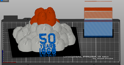 apollo 11 50th anniversary statue stage 1 hexagon download free stl model printablescom 3d models world & scans historical context 5 50 3d print model - Mito3D