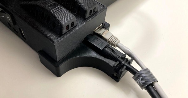 prusa mini enchufe estrés alivio Jeretekee descargar gratis stl modelo imprimiblescom 3d modelos impresoras actualizaciones soporte cable mantenimiento fuente alimentación prusamini 3d print model - Mito3D