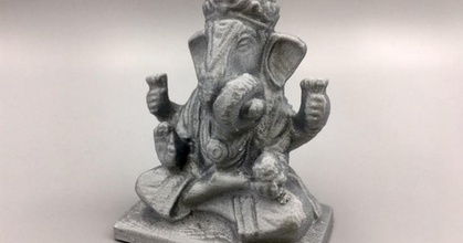 Ganesha heykel taramak Mathgrrl indir Bedava stl model printablescom 3d modeller Sanat tasarım heykeller Ganesh 3d print model - Mito3D