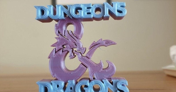 mazmorras dragones ornamento 3dprintbunny descargar gratis stl modelo imprimiblescom 3d modelos Arte diseño diseños calabozos Dragones dandd regalo 3d print model - Mito3D