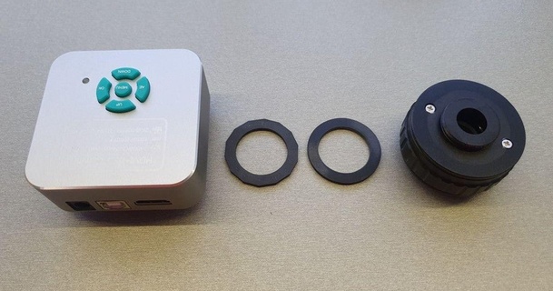 eakins trinocular microscopio cámara anillo Stanley descargar gratis stl modelo imprimiblescom 3d modelos pasatiempo hacedores herramientas 3d print model - Mito3D