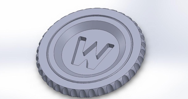 angry warkocki maker coin 2020 codiac2600 download free stl model printablescom 3d models gadgets makercoin 3d print model - Mito3D