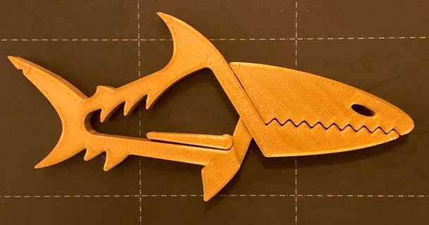 tigre squalo clip ricche Scarica gratuito stl modello printablescom 3d Modelli domestico cucina bagclip 3d print model - Mito3D