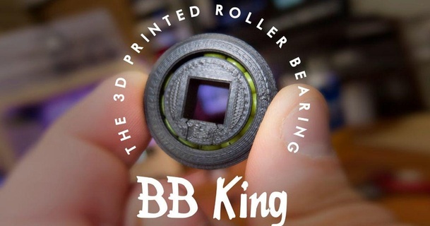 bb king - 3d printed roller bearing mr megatronic download free stl model printablescom models hobby & makers mechanical parts erikjdurwoodii makerbot 3d print model - Mito3D