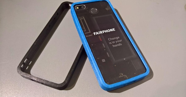 Fairphone 3 pare chocs Lukas m5 Télécharger libre stl modèle imprimablescom 3d modèles gadgets portable dispositifs tpe tpu 3d print model - Mito3D