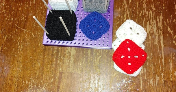 simple crochet block board richard download free stl model printablescom 3d models hobby & makers ideas 3d print model - Mito3D