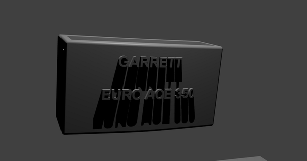 garrett euro ace box baterie pro detektor kovu 3d tisk download free stl model printablescom models hobby & makers organizers batteries detector 3d print model - Mito3D