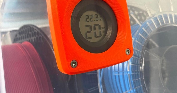 Feuchtigkeit Sensor montieren metrisch Ausführung 100prznt download frei stl Modell Printablescom 3d Modelle Drucker Zubehör Filamentspeicher Feuchtigkeitssensor Temperatursensor 3d print model - Mito3D