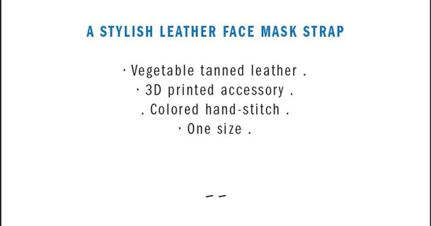covid strap lanyard el download free stl model printablescom 3d models fashion accessories face mask 3d print model - Mito3D