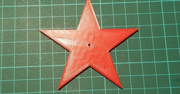 simples natal Estrela andrej baixar livre stl modelo printablescom 3d modelos sazonal designs inverno Natal 3d print model - Mito3D