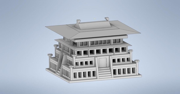 pagoda kingcondordanko download free stl model printablescom 3d models world & scans architecture urbanism 3d print model - Mito3D