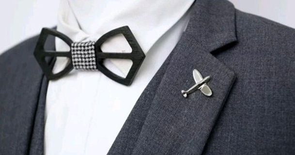 3d impreso arco Corbata moldesgroot descargar gratis stl modelo imprimiblescom modelos Moda hombres increíble corbata moño fácil 3d print model - Mito3D