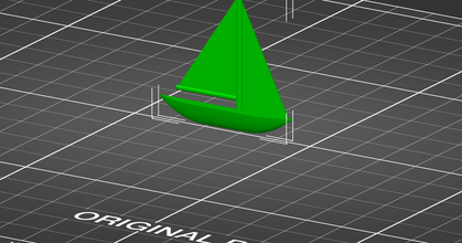 simple sailboat pendant cruz427 download free stl model printablescom 3d models art & design designs 3d print model - Mito3D