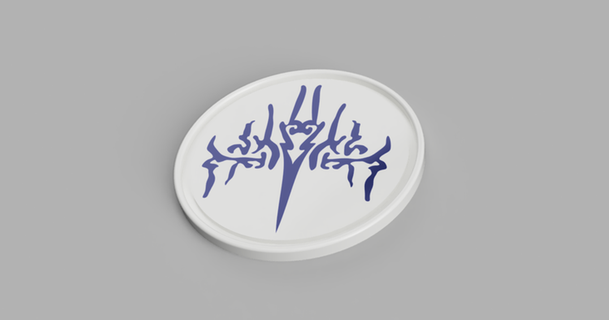 windrunners stormlight archive coaster adri vidal download free stl model printablescom 3d models art & design 2d plates logos coasters drinkcoaster stormlightarchive 3d print model - Mito3D