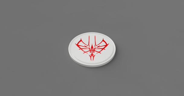 lightweaver coaster - stormlight archive adri vidal download free stl model printablescom 3d models art & design 2d plates logos brandonsanderson coasters drinkcoaster stormlightarchive 3d print model - Mito3D