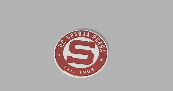 hc sparta praha mmu 3d tisk download free stl model printablescom models art & design 2d plates logos 3dlogo hockey logo 3d print model - Mito3D