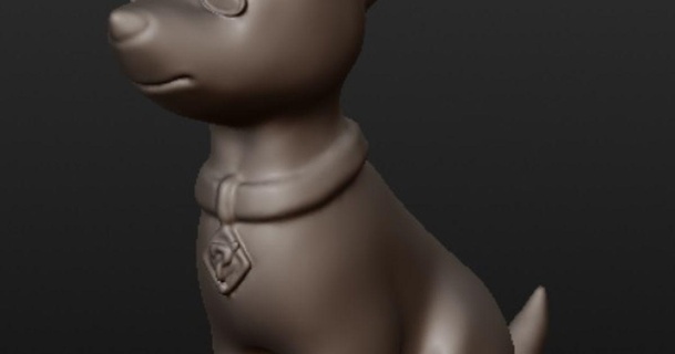 mystery point50tracer download free stl model printablescom 3d models toys & games action figures statues animated animation arthur cartoon dog 3d print model - Mito3D