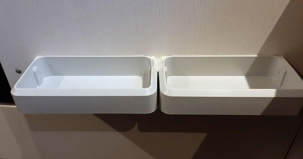 Bosch frigo étagères titulaire soutien lucas Télécharger libre stl modèle imprimablescom 3d modèles Ménage cuisine support d'étagère upcycle 3d print model - Mito3D
