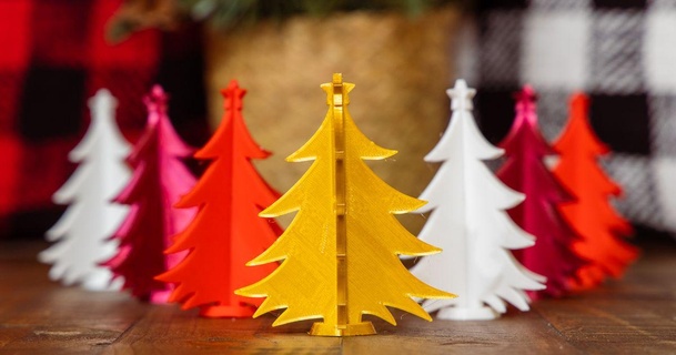 plano pacote Natal árvore cume basra baixar livre stl modelo printablescom 3d modelos sazonal designs inverno decorações impressão fácil 3d print model - Mito3D