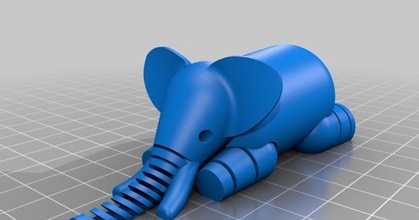 elephant locktec download free stl model printablescom 3d models world & scans animals 3d print model - Mito3D