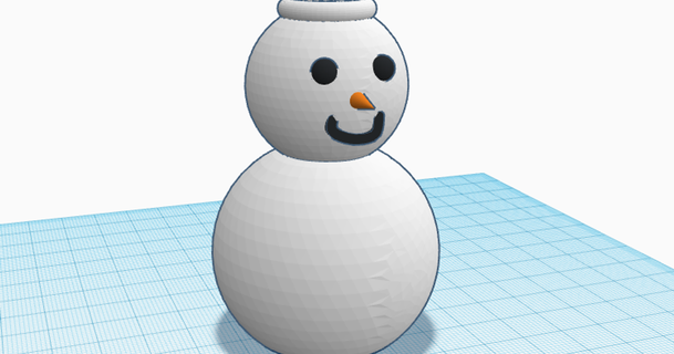 snowman b&b tech download free stl model printablescom 3d models art & design sculptures 2020 christmas happy holidays 3d print model - Mito3D