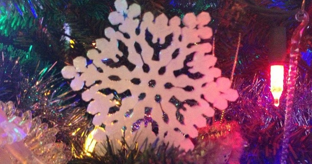 angel snowflake ornament pattern print download free stl model printablescom 3d models art & design designs christmas 3d print model - Mito3D