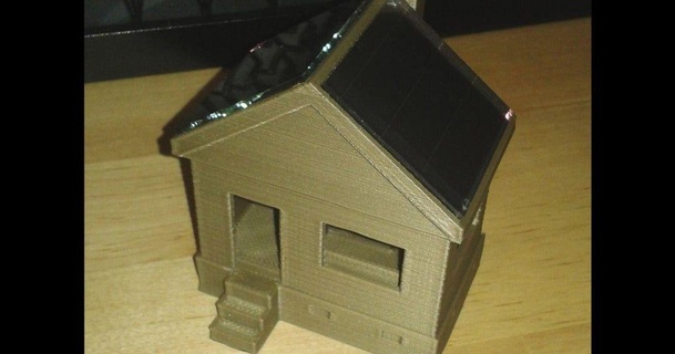 solaire maison antavie Télécharger libre stl modèle imprimablescom 3d modèles Ménage décor aaa bougie cl0116 vaciller vacillant 3d print model - Mito3D
