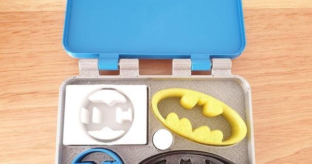 dc Batman scatola 3dprintbunny Scarica gratuito stl modello printablescom 3d Modelli giocattoli Giochi Natale i fumetti dccomics regalo 3d print model - Mito3D