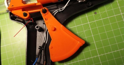 pegamento pistola desencadenar botón bricolaje descargar gratis stl modelo imprimiblescom 3d modelos pasatiempo hacedores herramientas 3d print model - Mito3D