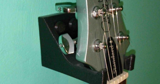 elektrik gitar duvar binmek mibla indir Bedava stl model printablescom 3d modeller hobi yapımcılar müzik elektro tutacağı 3d print model - Mito3D